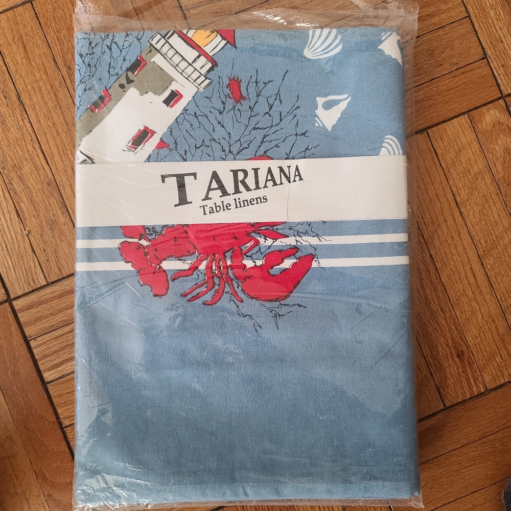 Vintage tariana table summer table linen new